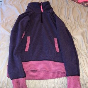 Ivivva Size 10: Pink and Purple Pullover